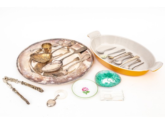 Group Of Silverplate And Other Table Wares