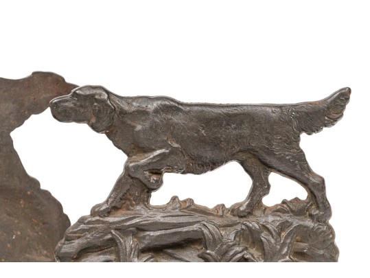 Pair Of English Setter Form Cast Bookends