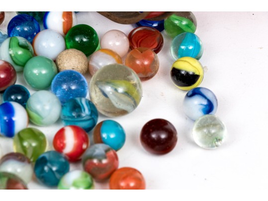 Extensive Collection Of Marbles