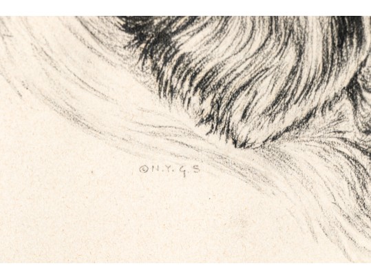 Print, Two English Setters