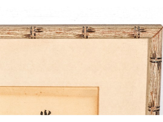 Ogata Korin (1658-1716) Woodblock Restrike Print, 