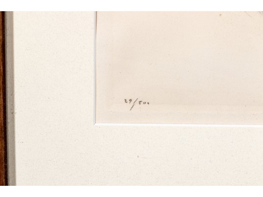Leon Danchin? Ltd Ed Lithograph On Paper