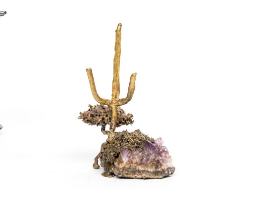 Collection Of Geodes And Decorative Objects