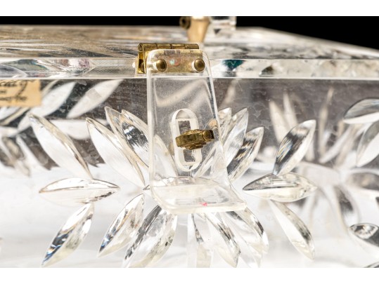 Patricia Of Miami Acrylic Faux Crystal Handbag