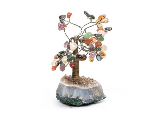 Collection Of Geodes And Decorative Objects