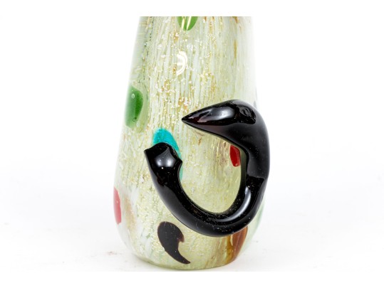 Decorative Art Glass Figure Of A Dog