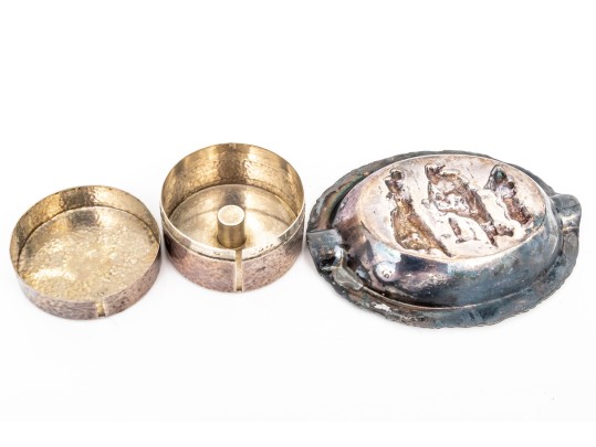 Collection Of Small Sterling And 800 Silver Items    12.265 Troy Ozs. 