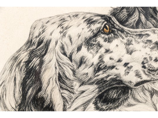 Print, Two English Setters