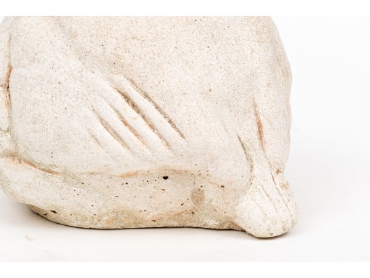 Cast Stone Bird Figure