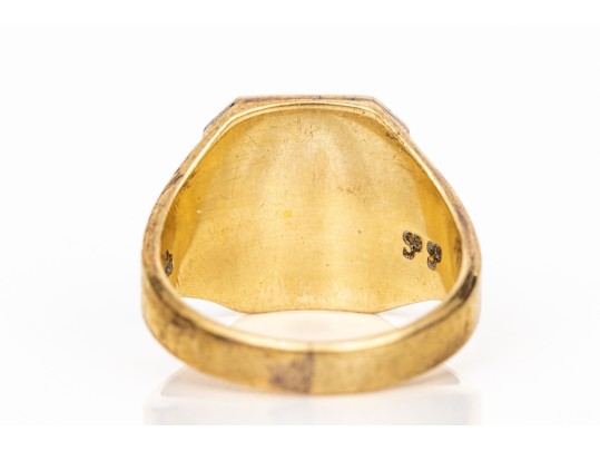 10k 1928 School Ring And Wing Pin