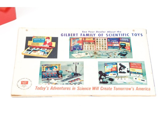 Vintage Gilbert Erector The Rocket Launcher Set With Case