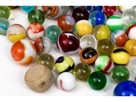 Extensive Collection Of Marbles