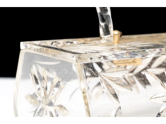 Patricia Of Miami Acrylic Faux Crystal Handbag