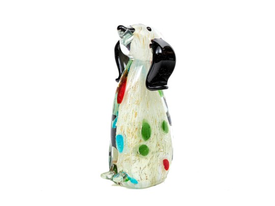 Decorative Art Glass Figure Of A Dog