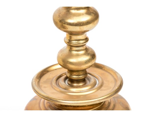 Pair Of Handsome Brass Candlesticks