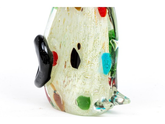 Decorative Art Glass Figure Of A Dog