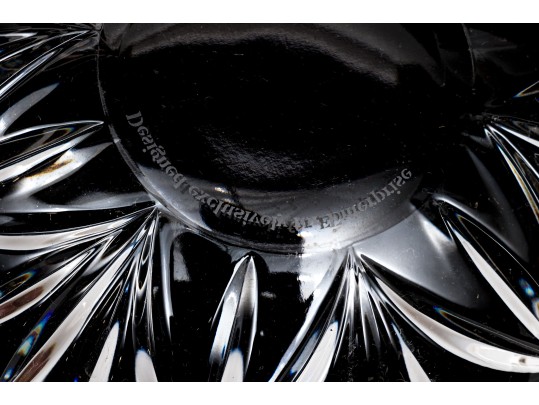 Tiffany And Co. Cut Crystal Serving Bowl Made For Enterprise