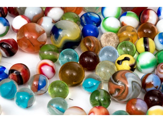 Extensive Collection Of Marbles