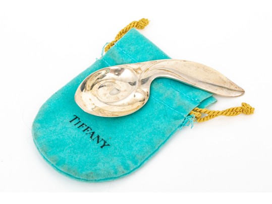 Tiffany & Co. Sterling Silver Infant's Rattle And Feeding Spoon