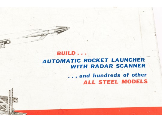 Vintage Gilbert Erector The Rocket Launcher Set With Case