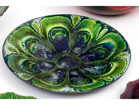 Fabulous Collection Of Enamel Dining Wares