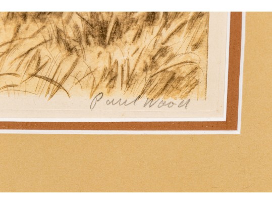 Paul Wood Print Of An English Setter