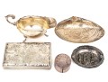 Collection Of Small Sterling And 800 Silver Items    12.265 Troy Ozs. 