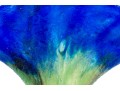 Stunning Arts And Crafts Art Glass Vase With Chipped Ice Finish, Ca. 1920 Or Earlier