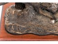 Eddie Hackman (Australian, B. 1933) Bronze Sculpture Of A Kangaroo