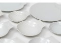 Assembled Set Of Porcelain Shell Bowls