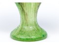 Stunning Arts And Crafts Art Glass Vase With Chipped Ice Finish, Ca. 1920 Or Earlier