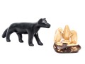 Decorative Duo Of Animal Figurines