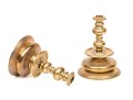 Pair Of Handsome Brass Candlesticks