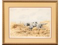 Paul Wood Print Of An English Setter