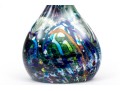 Artist Signed Hand-blown Cased Teardrop Form Paperweight