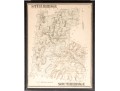 Antique Map Sturbridge And Southbridge