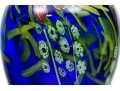 Art Glass Flower Motif Vase
