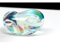 Robert Eickholt (American [OH], B. 1947) Duo Of Art Glass Paperweights