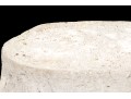 Pair Of Chic Cast Stone Faux Bois Tree Trunk Form Pedestals