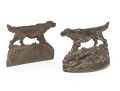 Pair Of English Setter Form Cast Bookends
