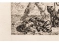 Intaglio Print, Shepherd With Dogs In The Landscape