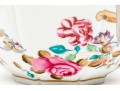 Mottahedeh Vista Alegre Hand-painted Porcelain Lobed Bowl