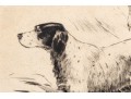 Mason Ltd Ed Lithograph, English Setters, 1941