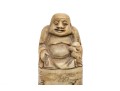 Group Of Two Chinese Carvings, Including A Soapstone Buddha Seal