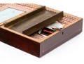 19th Century Specimen Marquetry Jewelry Box