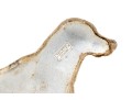 Decorative Painted Iron Golden Retriever Door Stop