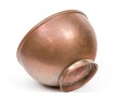 Oversized Solid Copper Revere Form Punch Bowl