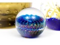 Four Fabulous Artisanal Hand-blown Glass Paperweights