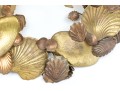 Decorative Brass And Copper Marine Motif Wreath