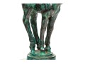 Beautiful Cast Bronze Pegasus In Verde Patina